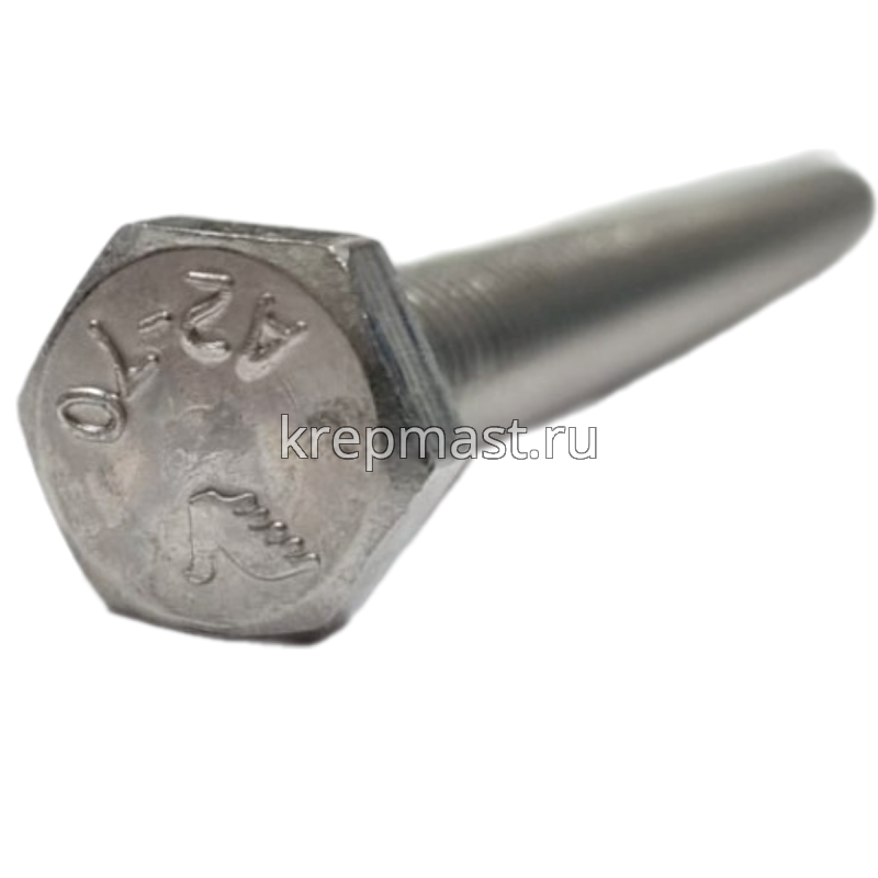 Болт 8х 90 нержав. DIN 933 A2