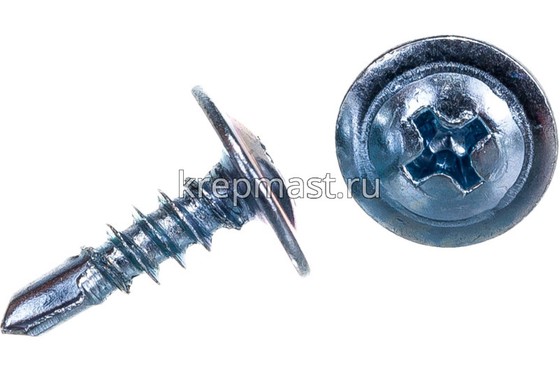 Саморез п/сф головка с п/ш сверло 4,2х13(14) Китай