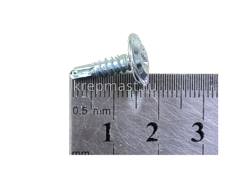 Саморез п/сф головка с п/ш сверло 4,2х16 усиленный
