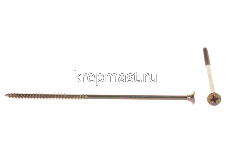 Шуруп универс. желтый цинк 6х160