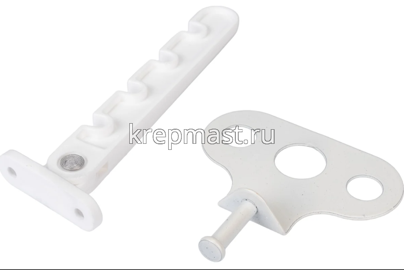 Ограничитель для пластиковых окон 125 х 15мм ПЛАСТИК гребенка