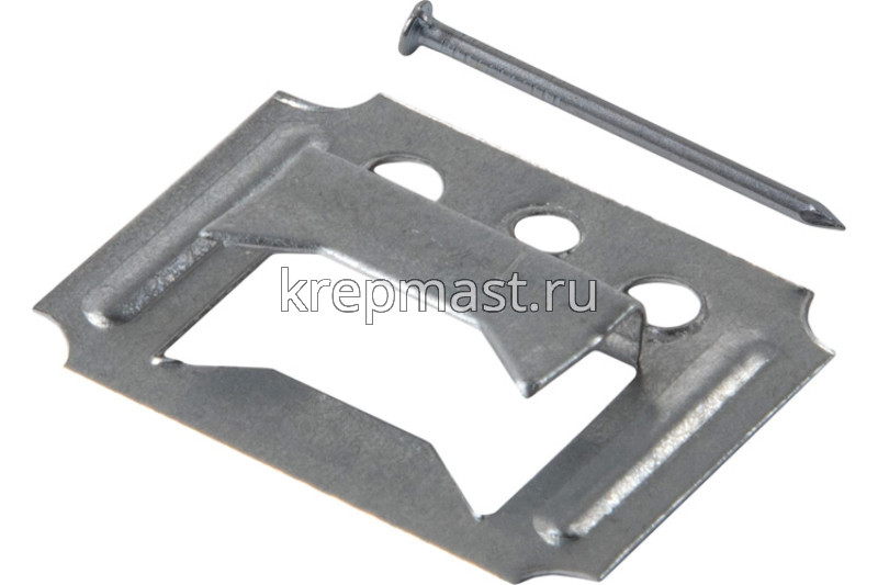 Кляймер для вагонки 2 (уп 100шт)