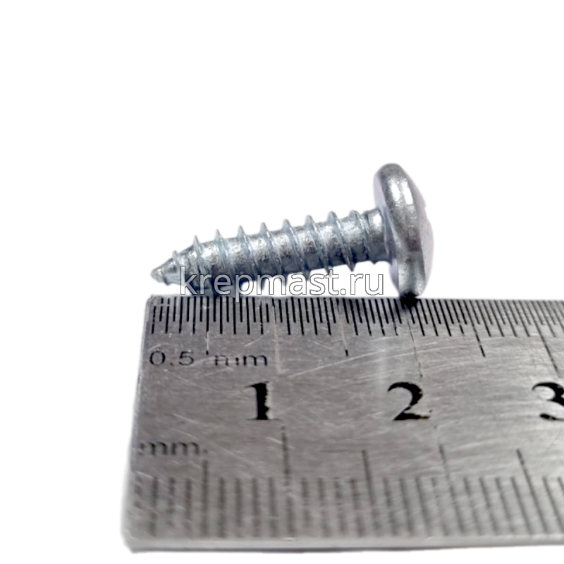 Саморез п/сфер гол. 5,5 х19 DIN 7981