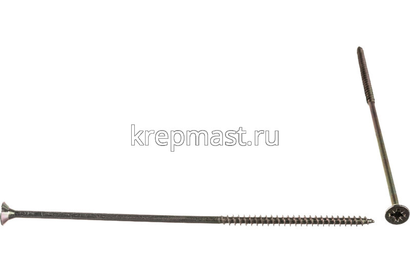 Шуруп универс. желтый цинк 6х180