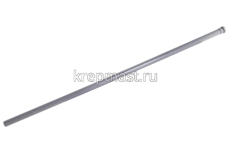 Труба с раструбом D 50*1,8 (1,5м) п/п