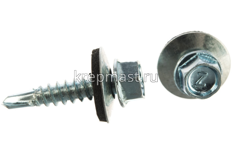 Саморез д/кровли 5,5х 25 оцинк