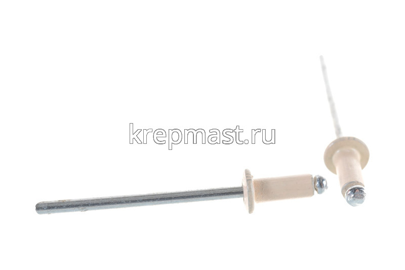 Заклёпка алюминий/сталь 3,2х 8 RAL 9003
