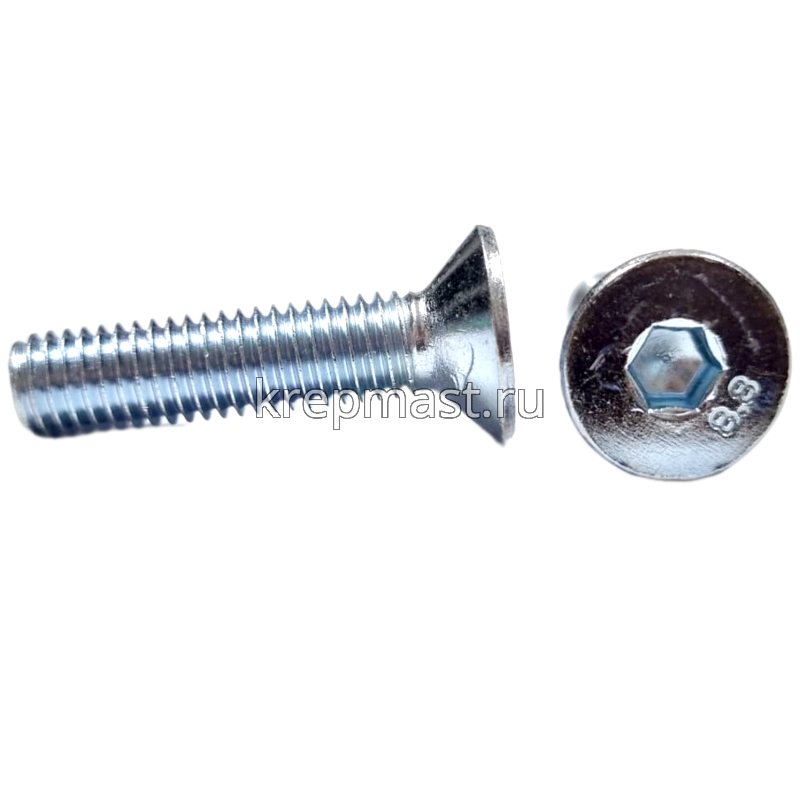 Винт с внут. шестиг. потай голов. 8х35 кл.пр.8,8 DIN 7991