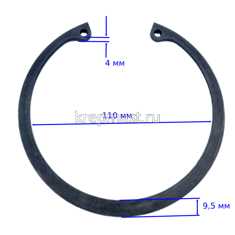 Шайба стопор. М110 Отверстие DIN 472