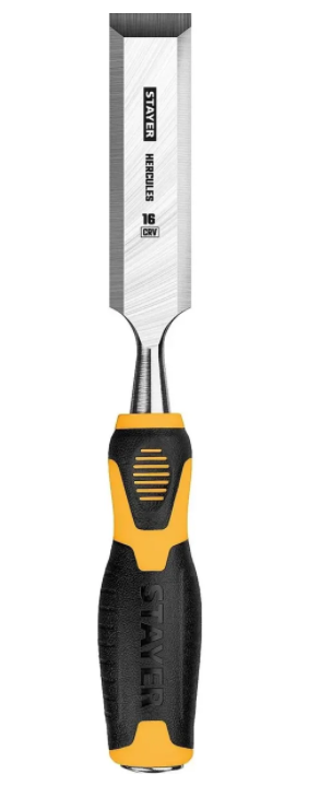 Стамеска FIT/ STAYER двухцв.мягкая ручка 16мм