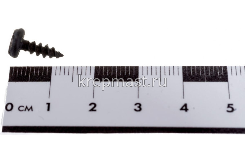 Саморез п/цил. острый 3,5х11 оксид (черный)
