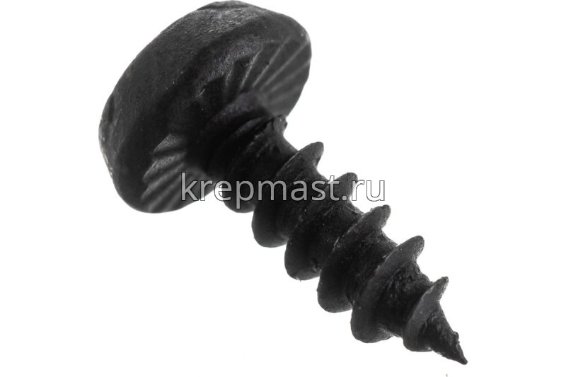 Саморез п/цил. острый 3,5х11 оксид (черный)
