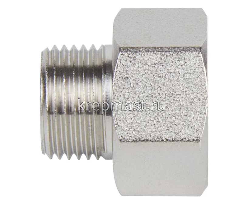 Переходник латунный 3/8 нар х 1/2 вн