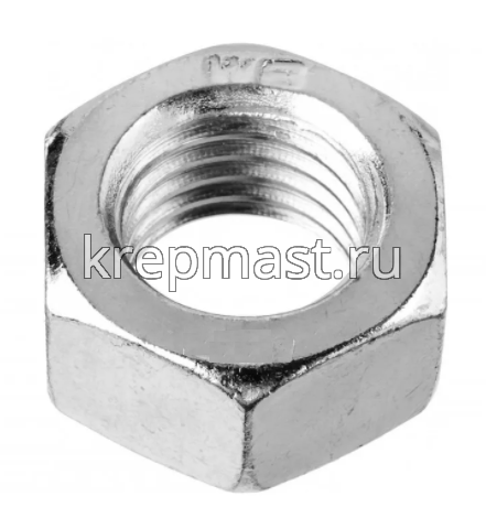 Гайка 6-гр. М 27 DIN 934 (3,0) кл.пр.10.0 оцинк.