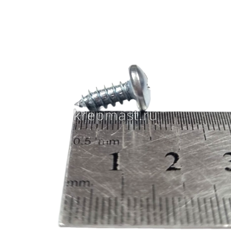 Саморез п/сфер гол. 4,8 х13 DIN 7981