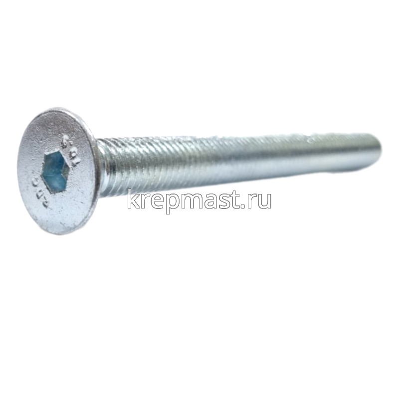 Винт с внут. шестиг. потай голов. 10х100 кл.пр.10,9 DIN 7991