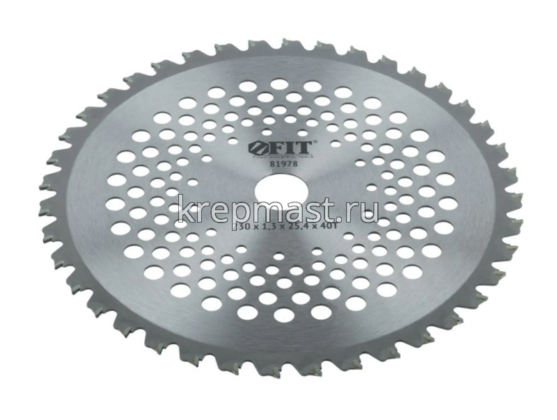 Диск для триммера FIT твердосплав. 230х40Тх25,4мм