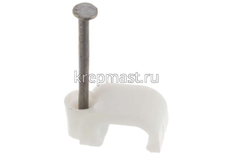 Скобы для кабеля плоские 8мм