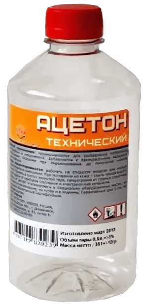 Ацетон Дзержинск 0,82 / 1л