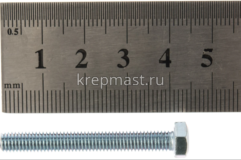 Болт 5х40 кл.пр. 8,8 оц. п/р DIN 933