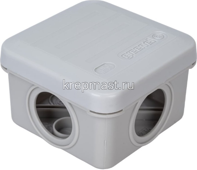 Коробка распределительная GREENEL 70х70х40 IP55 4 входа