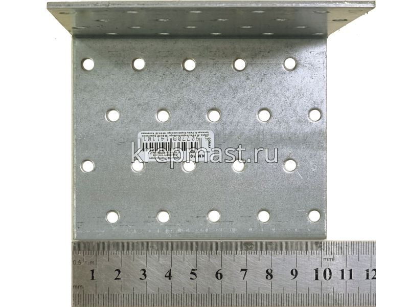 KM10 80х80х100х2мм монтажный уголок