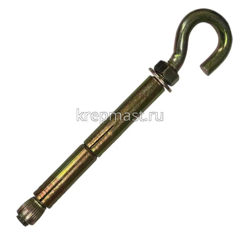 Анкер двухраспорный с крюком 12х200(210)х16