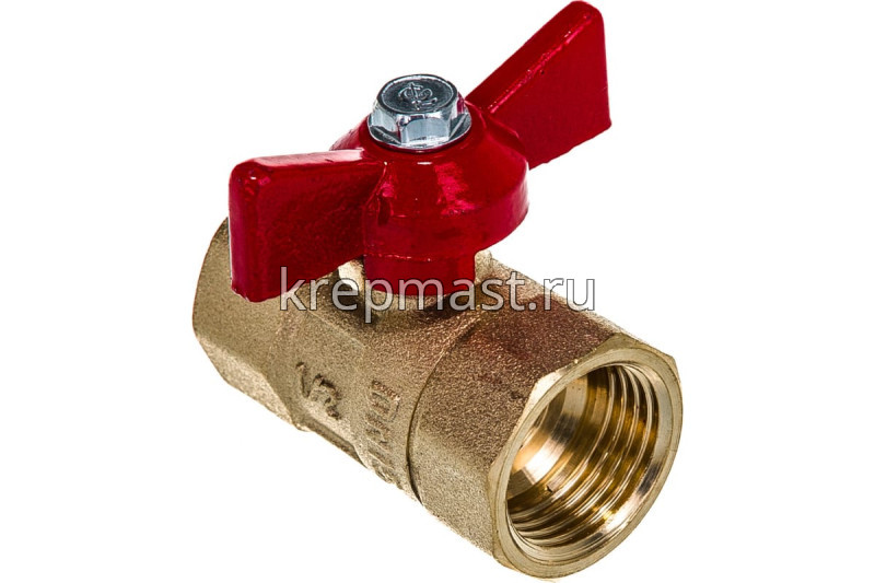 Кран шар Ду-15 м/м баб 1/2"