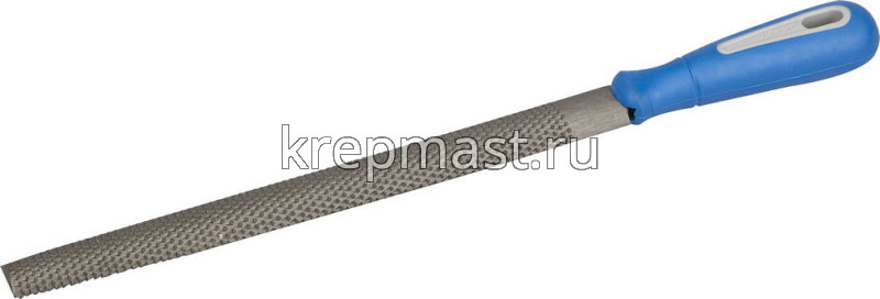 Напильник с ручкой ЗУБР полукруглый №2 250мм