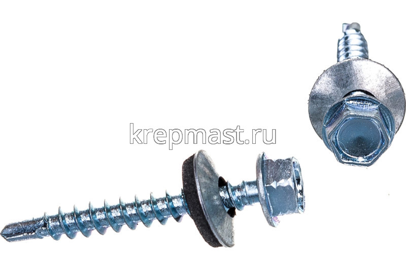 Саморез д/кровли 4,8х38 оцинк