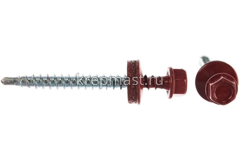 Саморез д/кровли краш. 4,8х51 RAL 3003
