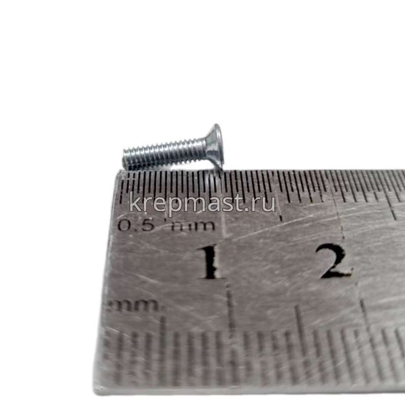 Винт потай 2,5х10 DIN 965