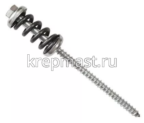 Узел крепления пружинный СИЛА (шуруп) 10х260мм