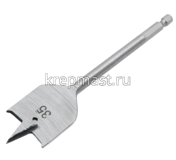 Сверло по дереву перовое 35х152/170мм