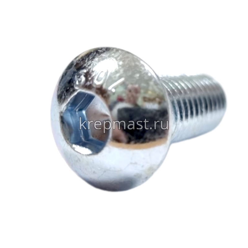 Винт ISO 7380 с внутр.шестигр.10х 25 10,9