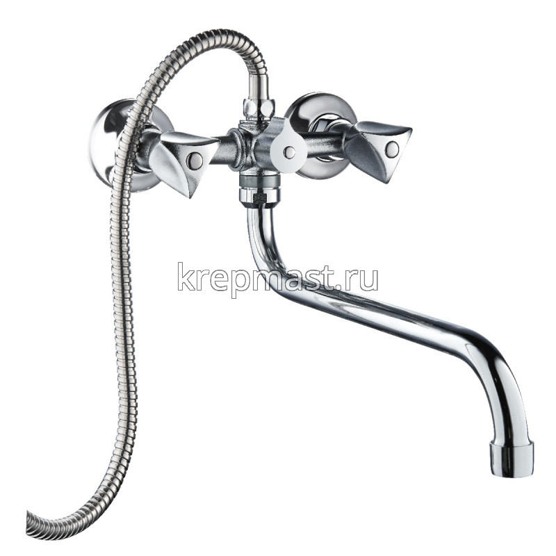 Смеситель д/ванны SL 119-143 с длинным изливом