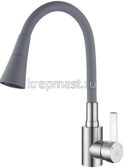 Смеситель д/кухни SUS123GY-016F НЕРЖАВЕЮЩИЙ