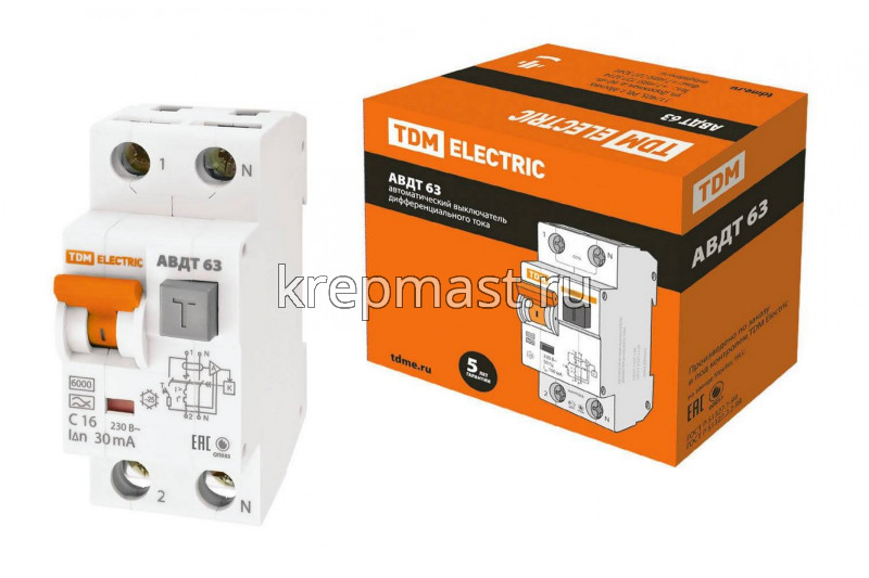 Авт.выключатели диф.тока АВДТ