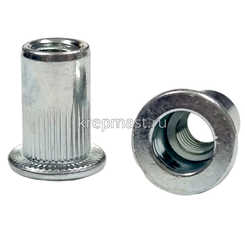 Гайка-заклепка HARPOON М 6 х 16,5мм CN1-CB-S цилиндрический борт, первая длина