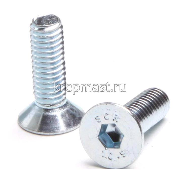 Винт с внут. шестиг. потай голов. 5х 20 кл.пр.10,9 DIN 7991