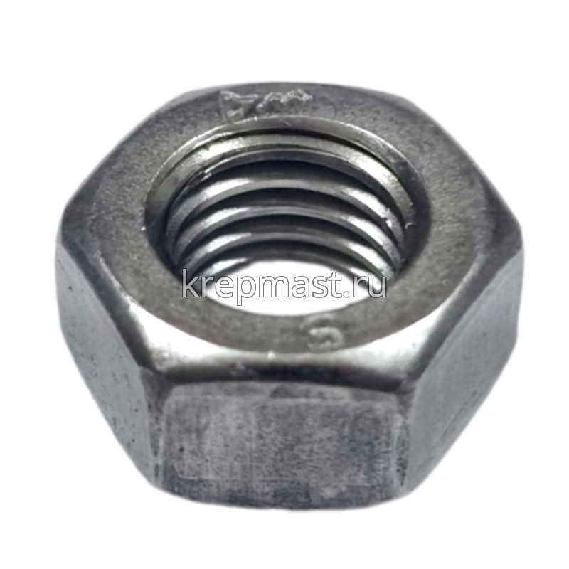 Гайка 6-гр. М 12 (1,75) черная