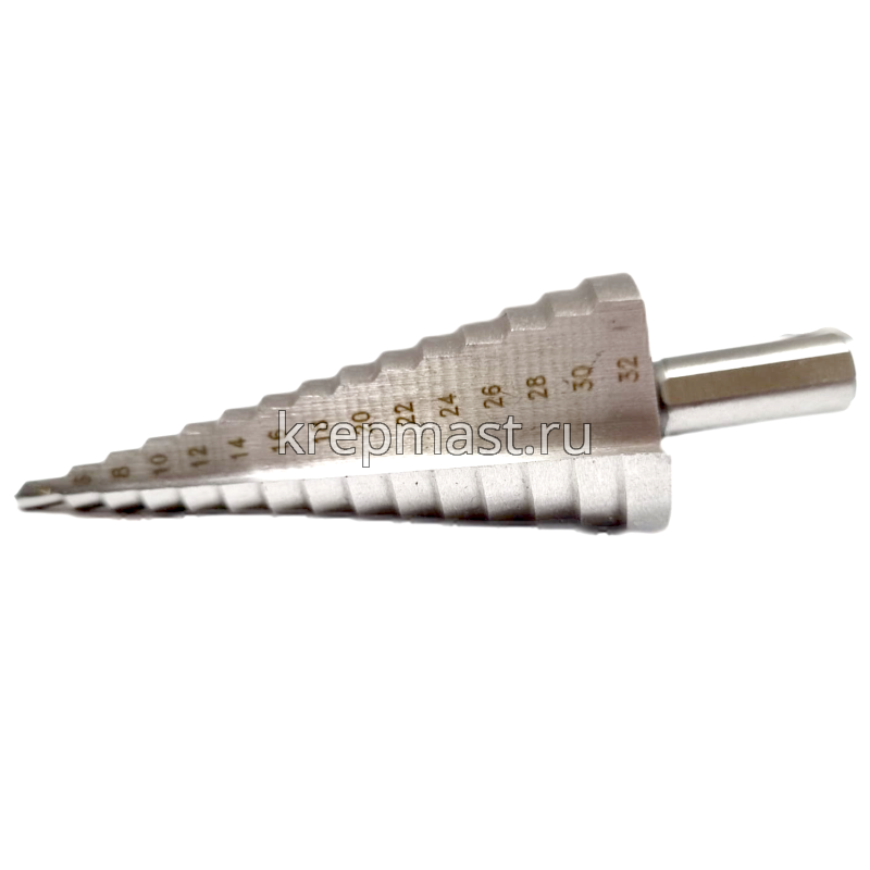 Сверло FIT ступенчатое HSS по металлу (4-32мм)