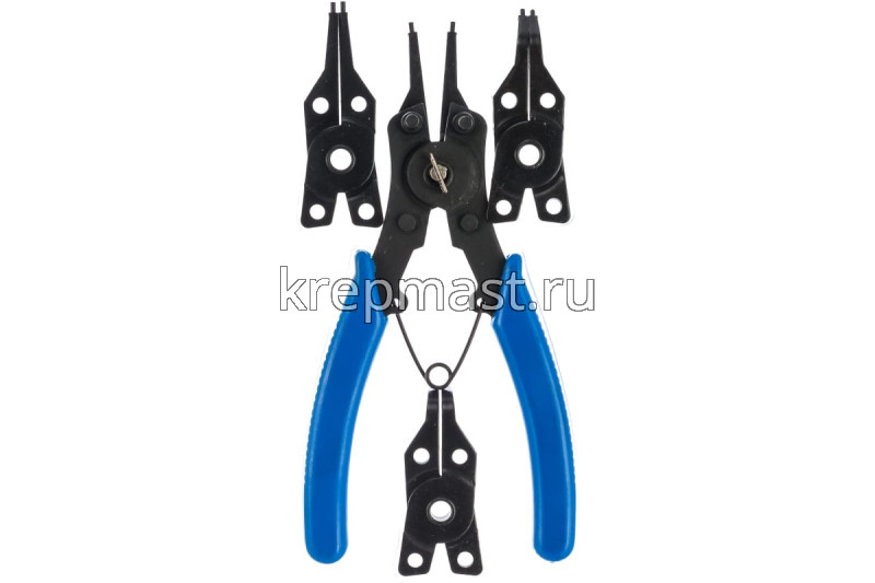 Съемник STAYER MASTER стопорных колец 4насадки