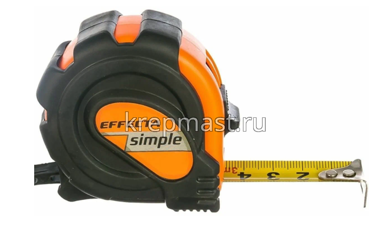 Рулетка 7,5м х 25мм Effecta Simple / Basic