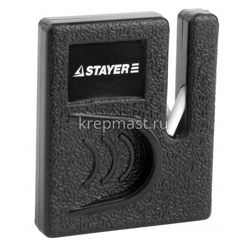 Точилка STAYER "МАСТЕР" для ножей, компакт, керам.