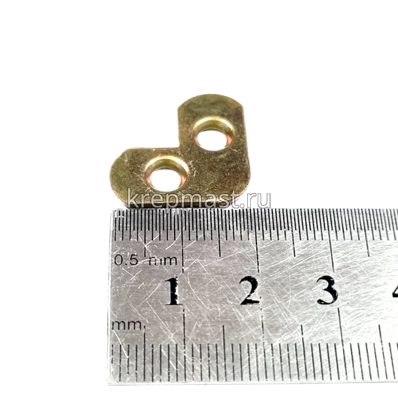 Уголок-пластина 20 х 20 желтый