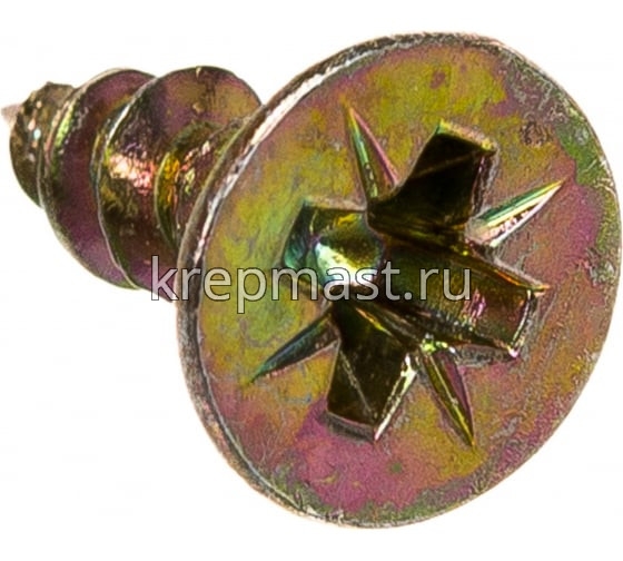 Шуруп универс. желтый цинк 4,0х12