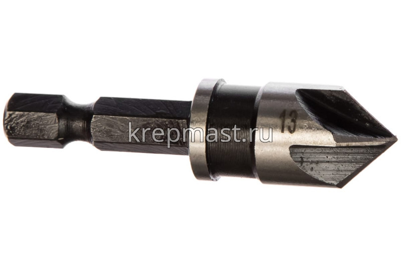 Зенкер FIT/USP конический, хвостовик под биту, 13мм БОЛЬШОЙ
