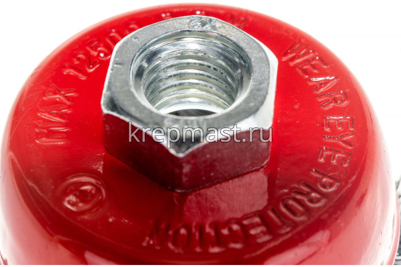 Корщетка- чашка 75мм FIT/ USP витая для УШМ