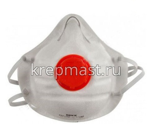 Маска защитная DEXX многослойная с клапаном